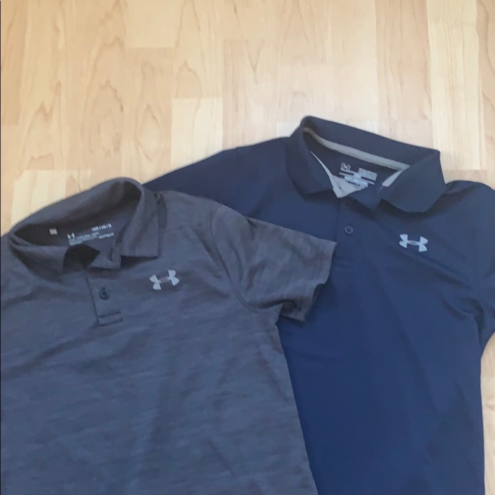 2 UA Polos youth Medium